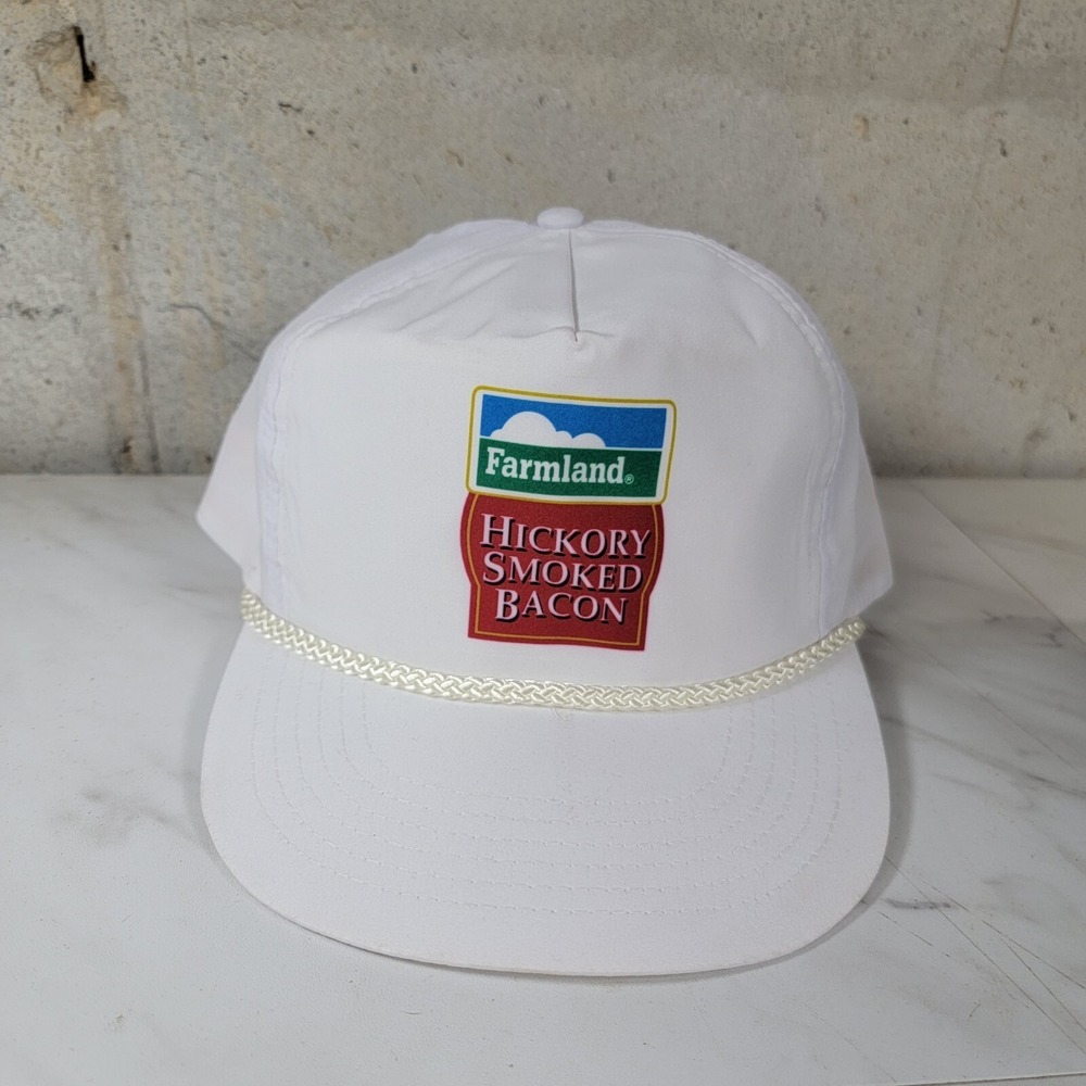 Vintage Farmland‎ Hat Snapback Baseball Cap Mens Sportsman